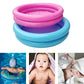 PVC Inflatable Garden Pool for Kids 0-3 Years, Round 60x14cm Puncture Resistant Summer Water Play Basin