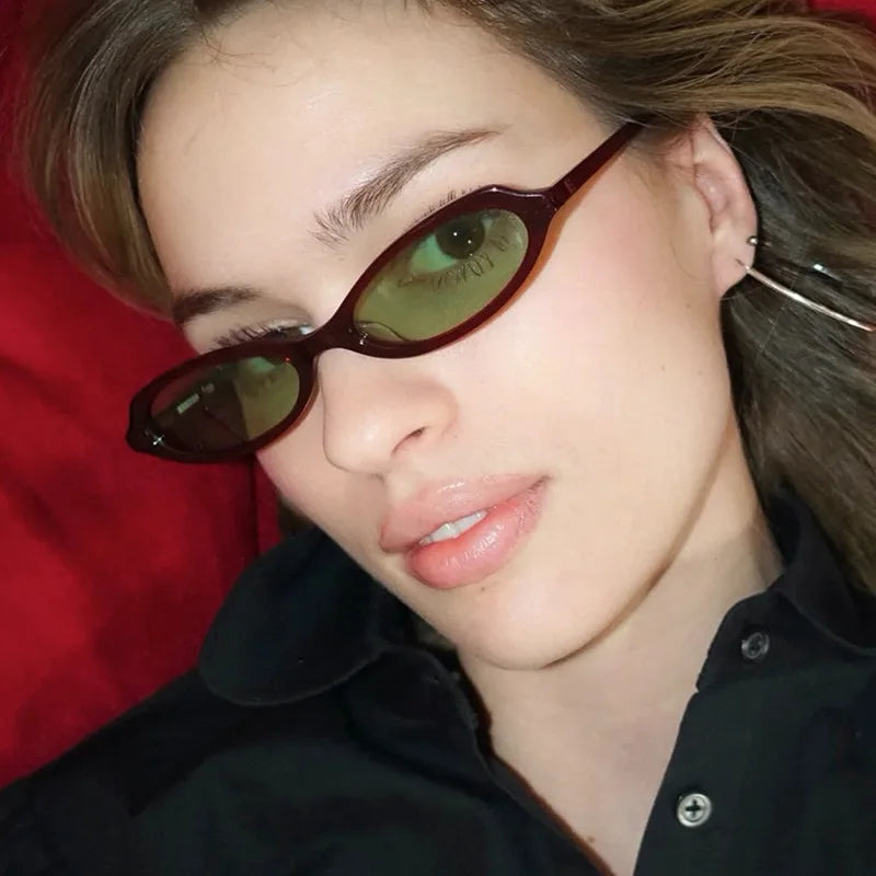 Cat Eye Sunglasses Compact Frame Fashion Eyewear With UV400 Protection Summer 2026 Trend
