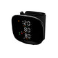 Digital Automatic Wrist Blood Pressure Monitor with Heart Rate Tracking and Smart Touch LCD Screen