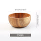Wooden Acacia Bowl Japanese Style Salad Bowl Ramadan