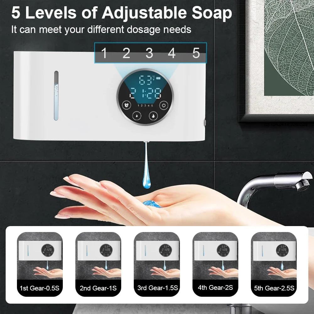 Soap Automatic Dispenser Touchless Sensor 500ml LED Screen