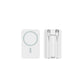 Power2026 Edition Bank Magnetic Cordless Charger - Slim Travel-Friendly Battery, 2 Cables, Fast Charging Back to School