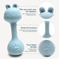 Rabbit Silicone Teether Rattle Newborn Sensory Toys