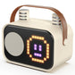 Kids2025 Edition Karaoke Machine Travel-Friendly Bluetooth Speaker With 2 Cordless Microphones Party Gift