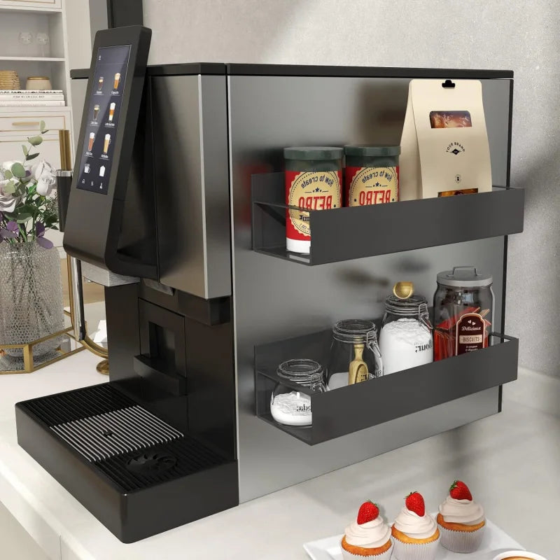 Refrigerator Magnetic Shelf Organizer Rack Space Saving