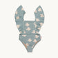 Light unisex one-piece swimsuit - casual cut, nylon, beach & pool wear for kids