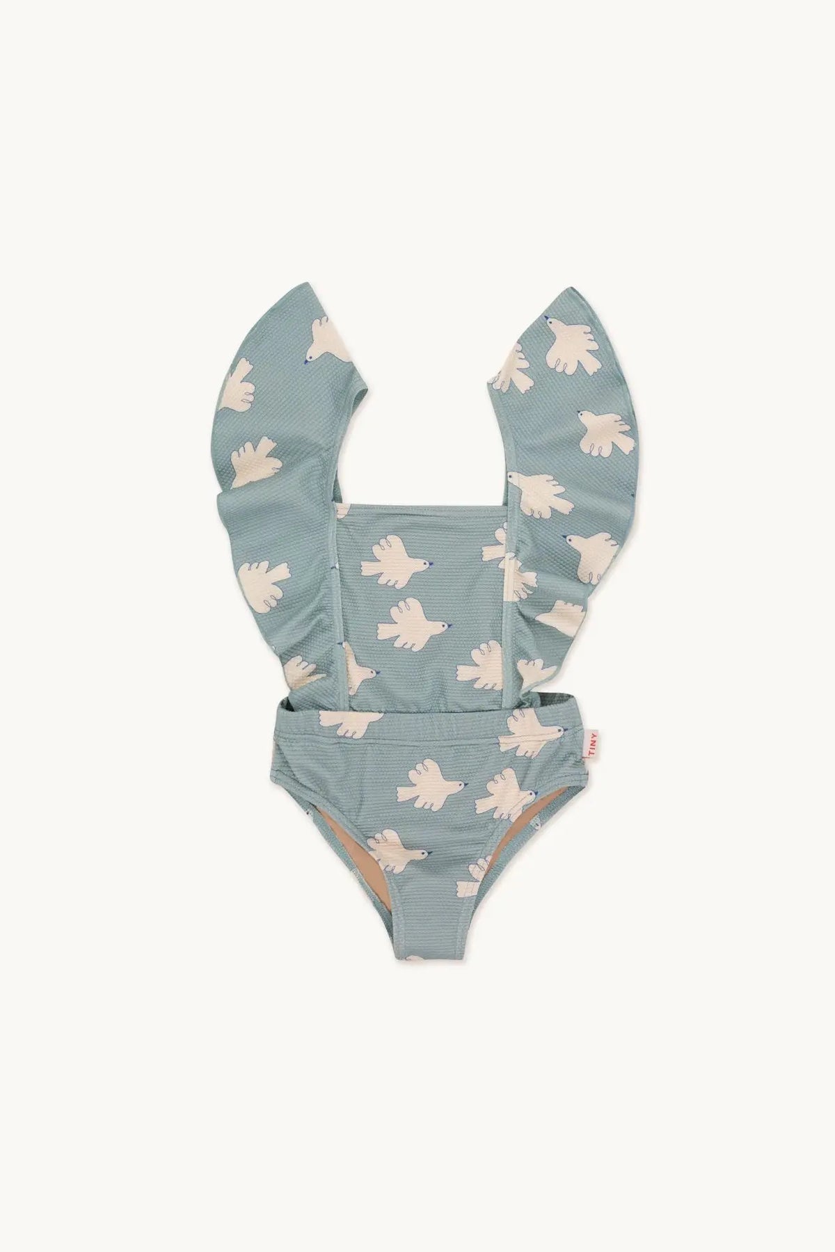 Light unisex one-piece swimsuit - casual cut, nylon, beach & pool wear for kids