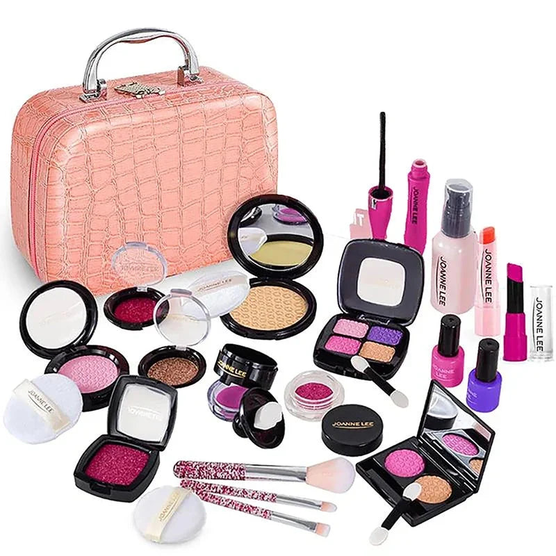 Princess Makeup Play Kit for Girls - Educational Pretend Play Cosmetic Toy, Safe & Sturdy