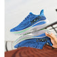 flyknit upper, rubber outsole, spring autumn sport – Breathable lightweight men's running shoe