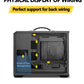 Mini ITX Case Glass Side 240mm Watercooling Travel-Friendly