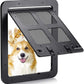Pet Door Lockable Magnetic Screen Flap Panel Universal Door Gate Window Pet Entry Spring 2025 Simple Install Secure