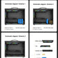 ITX Mini PC Case Transparent Side 240mm Water Cooling