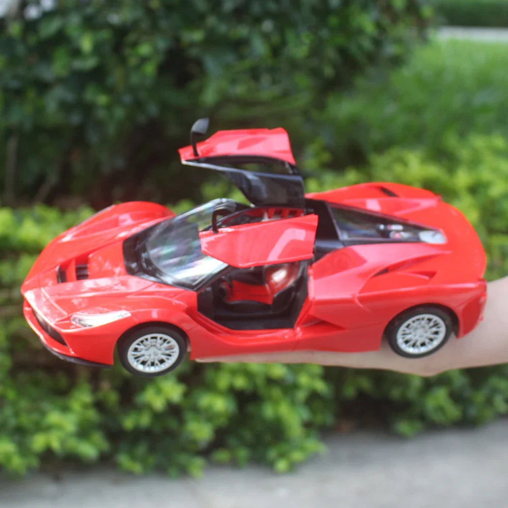 Remote Control Motor-Driven Car with Opening Doors - Fun Gift for Kids, Boys & Girls