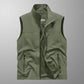 Water-Resistant Multi-Use Mens Vest - Sleeveless Polyester