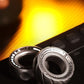 Ratchet Magnetic Fidget Ring Stainless Steel EDC Gift