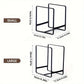 Rack Plate Countertop Dish Organizer Metal Layered Drain