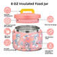 Food Insulated Jar 8 Oz Kids Stainless Steel Vacuum Thermos Back To School 2025 Leakproof BPA Free