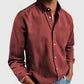 Down Turn Collar Casual Blouse Long Sleeve Tees Solid Button Cardigan Autumn