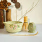 Matcha Tea Kit Porcelain Bowl Bamboo Whisk Traditional Box