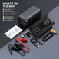 Car2025 Edition Jump Starter All-In-One Air Pump Tire Inflator Travel-Friendly Power Bank LED Light Fall