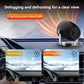 Travel-Friendly Vehicle Dashboard Climate Accessory, Winter 2025 Safer Driving – Car Heater 3-in-1 12V/24V Windshield Defroster Fan