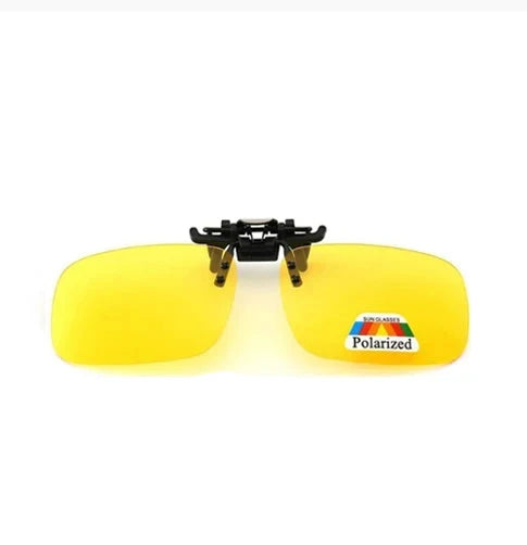 Clip Polarized On Sunglasses - UV 380 Driving Fishing Glasses Color Lenses