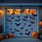 LED2025 Edition Bat Wall Stickers Green 3D Halloween Decor