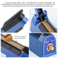 Heat Sealer 8 Inch Hand-Held Impulse Bag Sealer Travel-Friendly Packaging Device Fall 2025 Airtight Food Storage