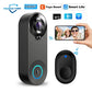 1080P Video Doorbell Camera Cordless Tuya Smart Household Doorbell 2025 Night Vision Motion Detect Two Way Audio