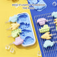 Reusable Silicone Ice Cream Mold and Ice Pop Maker - Food Grade, Non-Stick, Simple to Clean, Temperature Resistant