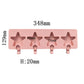 Variant image for Star-Shaped Silicone Ice Cream Mold, Multi-Use Baking Tool for Ice Cream, Chocolate, Jelly, and Cake Pops-4