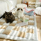 Protective Garden Couch Cover Thicken Plush Sofa Mat Anti-Slip Washable for Pets
