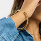 Gold Plated Stainless Steel Stackable Bracelet Kit Cuff Jewelry For Elegant Layering Spring 2026 Gift