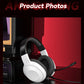 Gaming Headset Wired Light With Omnidirectional Mic