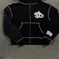 Relaxed Oversized Men Hoodie - Boxy Patchwork, Cotton Street