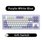 Keyboard Mechanical 87 Key Tri Mode RGB Hot Swappable