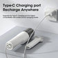 Battery-Powered Hand-Held Car Vacuum Cleaner - Cordless Travel-Friendly Dust Removal for Household Cleaning