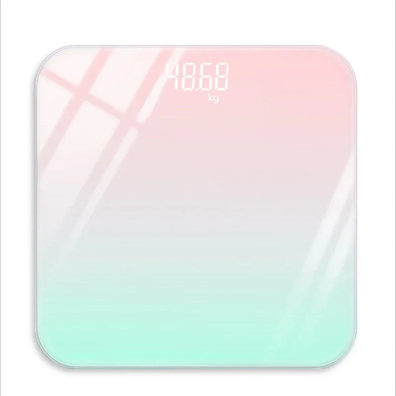 Gradient Smart Glass Body Scale With LCD Digital Display