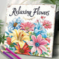 Coloring Art Book 20 Page Flower Graffiti Style Fall 2025 Trend Stress Relief Gift