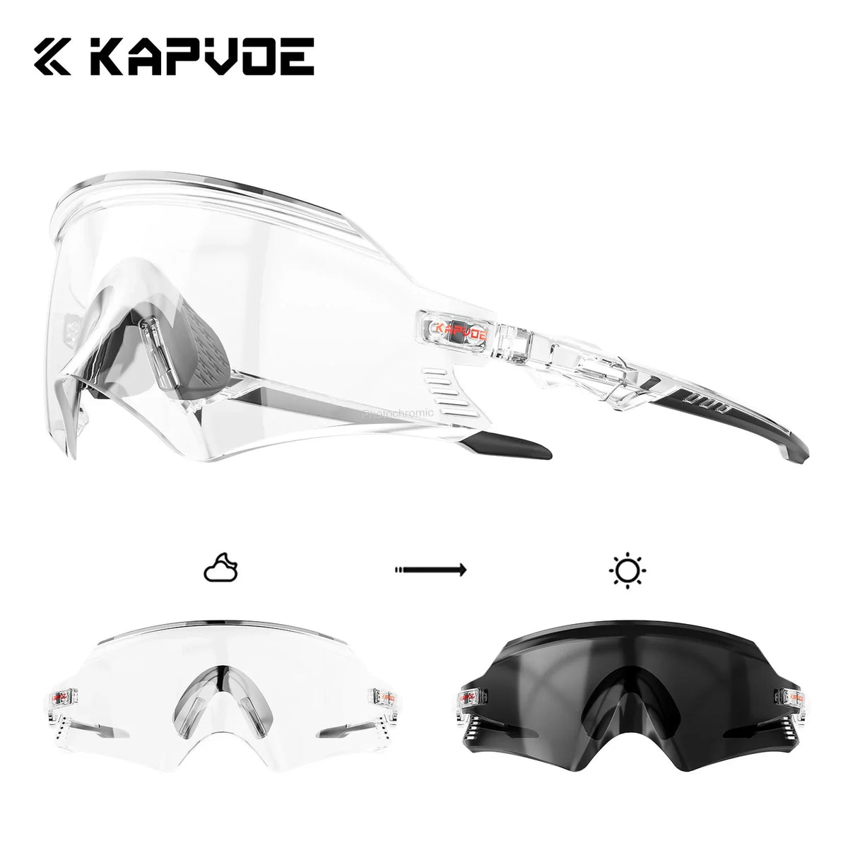 Cycling Photochromic Sunglasses Outdoor Eyewear Fall 2026 Trend UV400 Protection for Roads and Trails