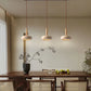 LED Japandi Pendant Lamp Yellow Stone Wabi Sabi Ambient Design