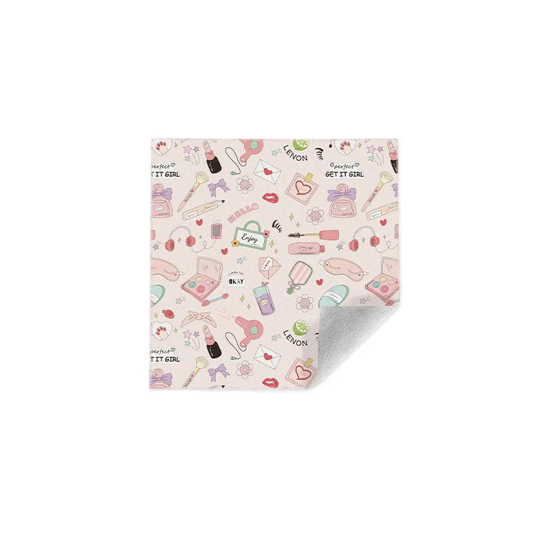 Magic Cloth Makeup Bag - Travel-Friendly Camera Lens Wrapping Storage, Self-adhesive Organizing Bag