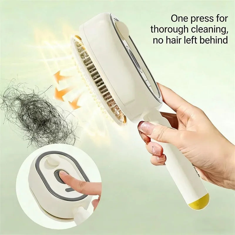 Scalp Massager 3 In 1 Self Cleaning Motor-Driven Spray Brush Battery-Powered Viral Fall 2026 Gift