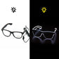 Glasses Led Neon Party Flashing Glasses - Glow Sunglasses for Festivals, Bar, Nightclub, Novelty Gift, Bright Light Supplies