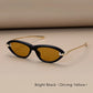 Sunglasses Cat Eye Style UV400 Protection For Regular Wear Fall 2026 Fashion Trend Glasses