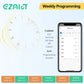 App Control and Voice Assist, Alexa and Google Household 4-Pack Fall 2025 – Smart WiFi Thermostatic Radiator Valve