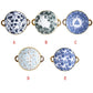 Inch 7.5 Japanese Ceramic Noodle Bowl With Handles Blue