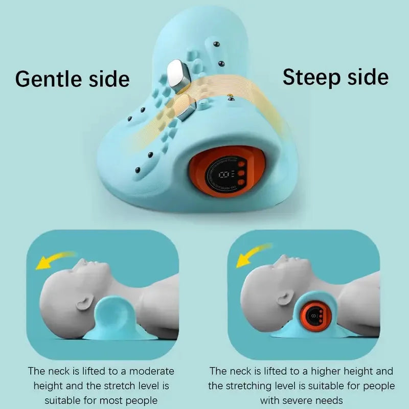 Battery-Powered Finger Pressure Relief for Muscle Tension 2026 – Motor-Driven Neck & Shoulder Massager