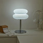 Lamp Table Cream Plastic Lampshade Mushroom Bedside Lamp Fall 2025 Tri Color Dimming USB LED Included Cozy Ambient