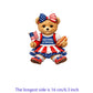Iron2026 Edition On Patches USA Flag Bald Eagle Heat Transfer Kit Patriotic 4th Of July DIY Clothing Decor